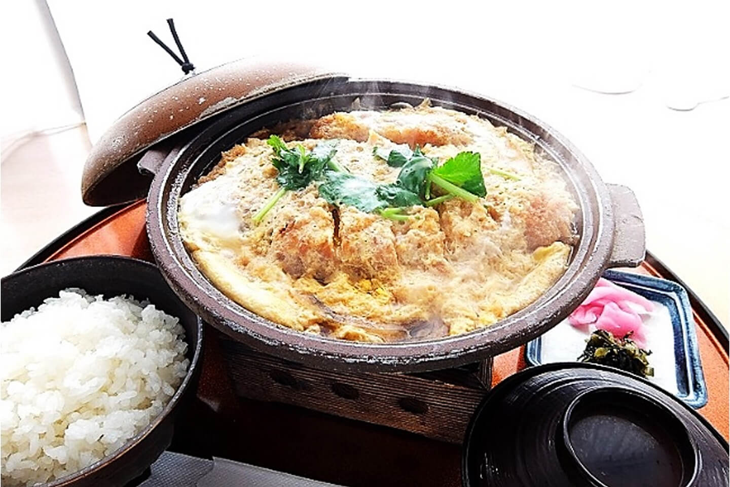 ロースかつ煮膳