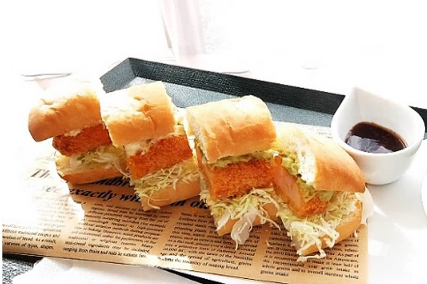 海老かつサンド