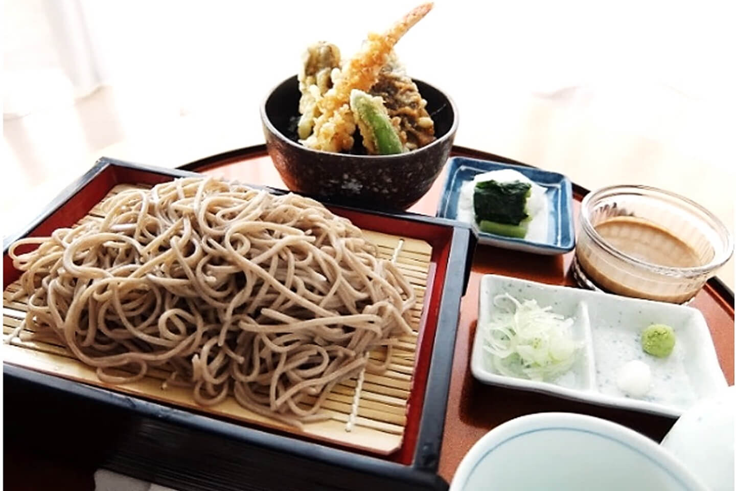 せいろ蕎麦とミニ丼セット