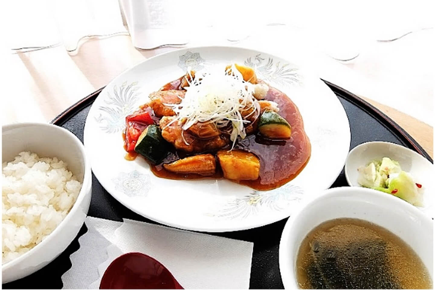 鱈の唐揚げ 中華野菜あんかけ